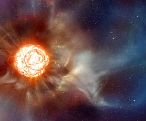 The Cosmic Burp Of Dying Stars