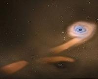 European astronomers spot pair of supermassive black holes