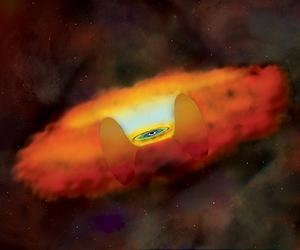 Galaxy Encounter Fires Up Quasar