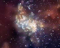 Telescopes Catch Flares From Black Hole In Milky Way