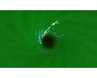 Scientists simulate a black hole in a water tank
