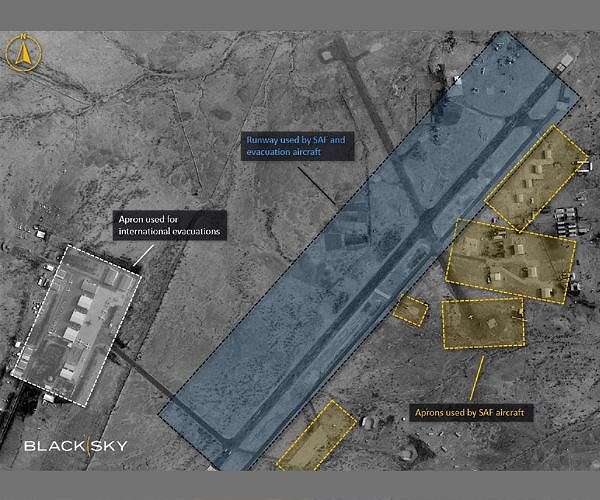 BlackSky images complex evacuation operation during first days of 2023 Sudan conflict