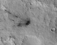 Scars on Mars from 2012 Rover Landing Fade - Usually