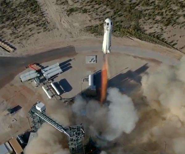 Blue Origin plans second crewed space launch from Texas