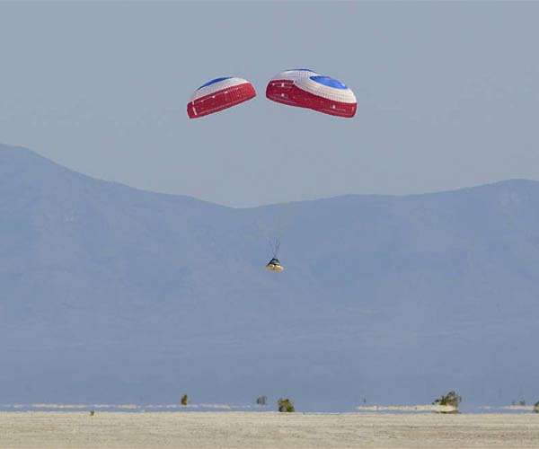 Starliner parachute system upgrade tested before crewed flight