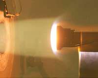 HIAD heat shield material feels the burn during arc jet testing