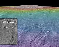 A habitable environment on Martian volcano