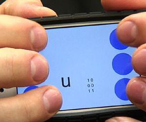 Georgia Tech Develops Braille-Like Texting App
