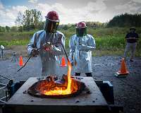 Scientists brew lava and blow it up to better understand volcanoes