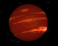 Wind speed on a brown dwarf measured for first time