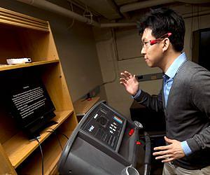 System allows multitasking runners to read on a treadmill