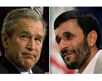 Outside View: Bush vs. Ahmadinejad