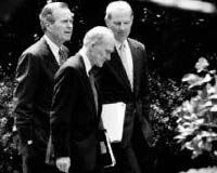 Ex-president George H.W. Bush lashes out at Cheney, Rumsfeld