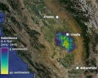Drought, groundwater loss sinks California land at alarming rate
