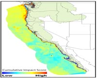 Scientists Map West Coast Areas Most Affected By Humans