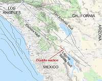 NASA Study Connects Southern California, Mexico Faults