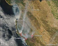 California Wildfires Continue To Burn Out Of Control