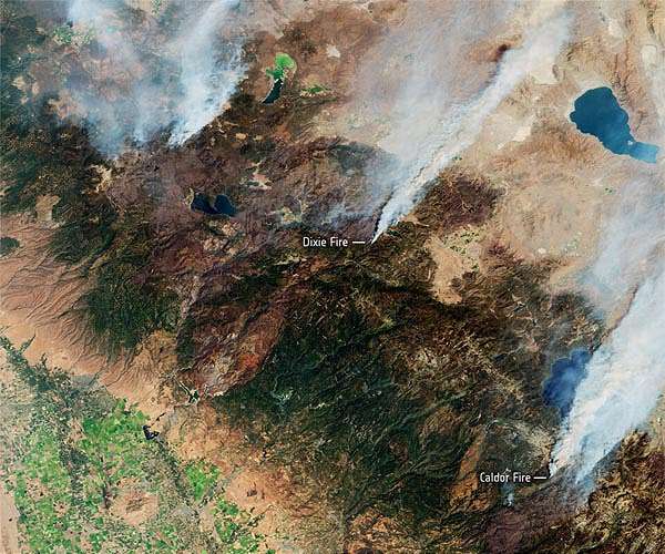 California continues to burn