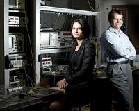 Using optical fiber to generate a two-micron laser