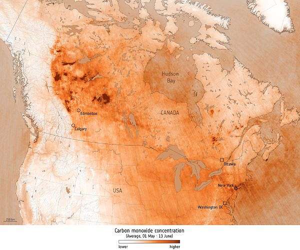 Canada wildfire smoke smashes emission record: monitor