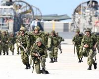 Two Canadian soldiers knifed at recruiting station