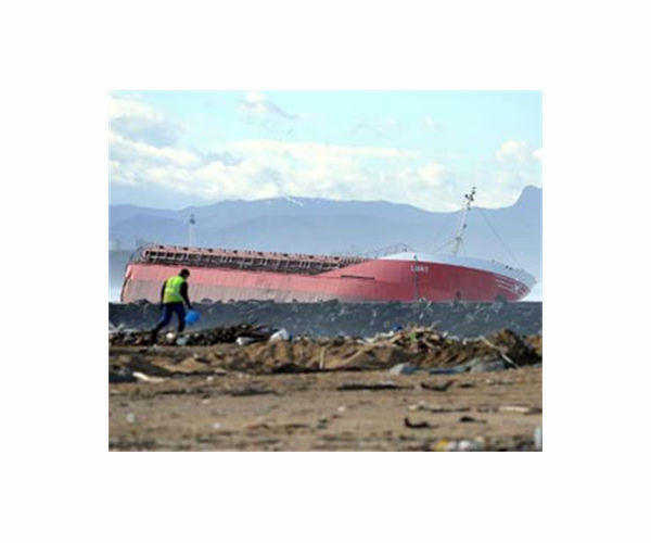 Cargo ship sunk by Huthi strike poses environmental risk: US military