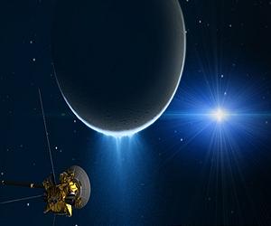 Cassini Measures Tug Of Enceladus