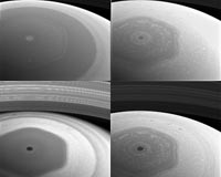 Cassini Beams Back First Images from New Orbit