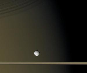 Cassini Shows Saturnian Roller Derby