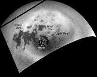 Cassini Tracks Clouds Developing Over a Titan Sea