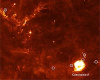 Infrared Echoes Give NASA's Spitzer A Supernova Flashback