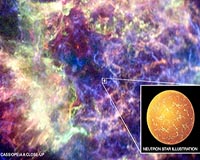 Carbon Atmosphere Discovered On Neutron Star