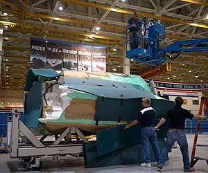 Northrop Grumman Delivers Center Fuselage for Italy's First F-35 Lightning I