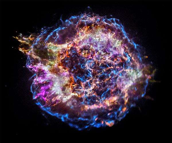 Star's Tumultuous Core Uncovered Before Supernova Blast