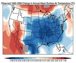 Warming hole delayed climate change over eastern United States