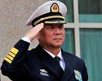 China naval chief warns US of conflict risk in South China Sea