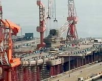 China launches first domestically built aircraft carrier