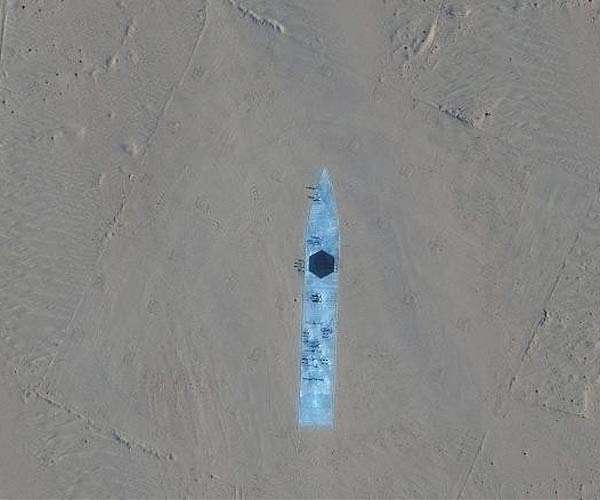 Satellites spot US warship mock-ups at apparent China weapons range