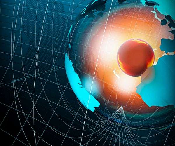 Earth's anisotropic inner core structure driven by dipole geomagnetic field: Study