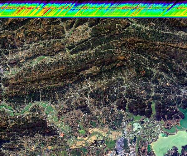 China's Hyperspectral Multifunctional Observation Satellite release first public images