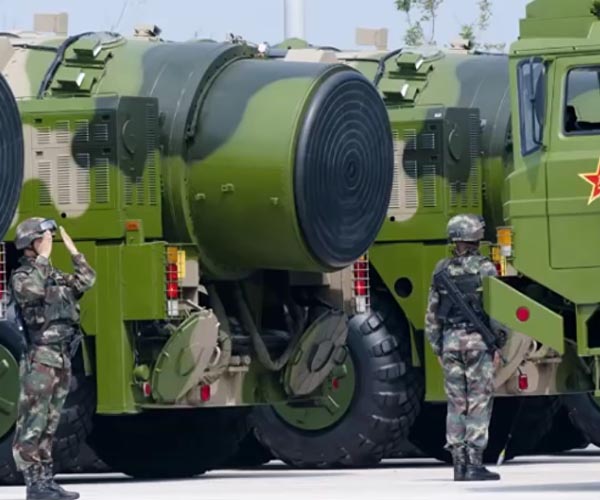 China launches intercontinental missile into Pacific in rare test