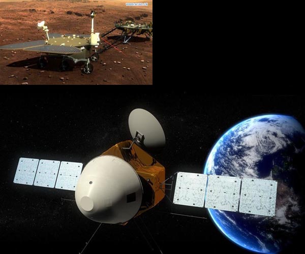 China's Mars probe travels over 300 million km