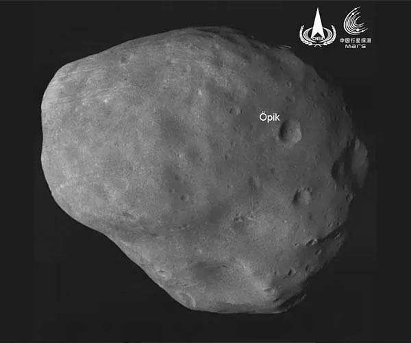 China releases images of Martian satellite