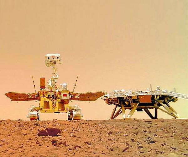 Wheels on China's Zhurong rover keep stable with novel material