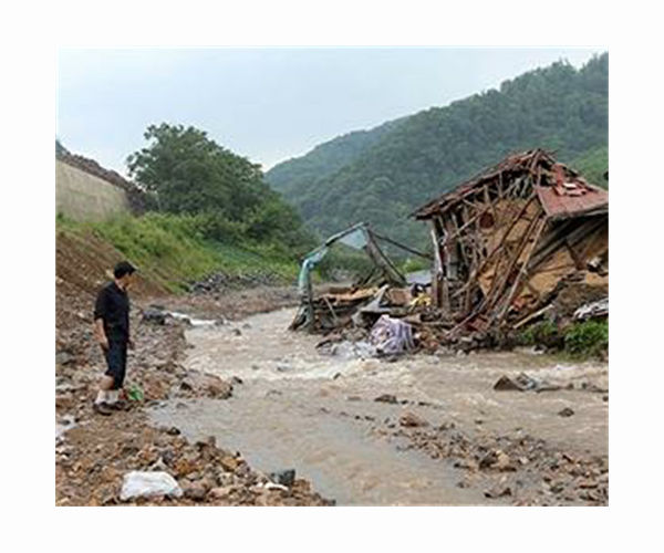 Nearly 60 bridges, 2,000 houses wrecked by typhoon in North Korea