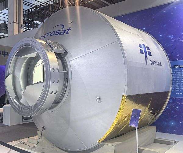 China showcases Qingzhou spacecraft for future cargo missions