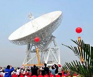 China unveils large radio telescope in Shanghai