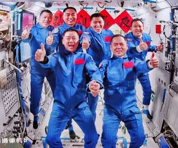 China's latest astronaut trio dock at Tiangong Space Station
