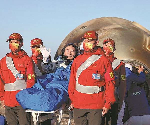 Shenzhou XVI crew return after 'very cool journey'