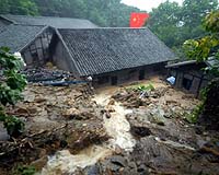 Floods, landslides kill 19 in northwest China